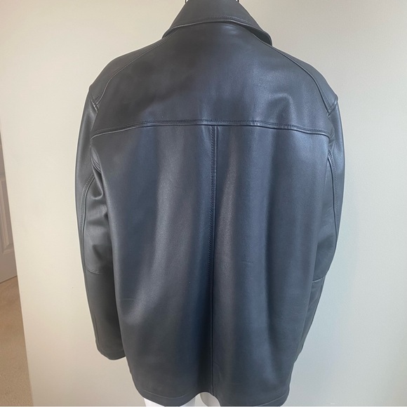 Vintage Men’s “Weatherproof” Leather Bomber Jacket - Picture 3 of 14